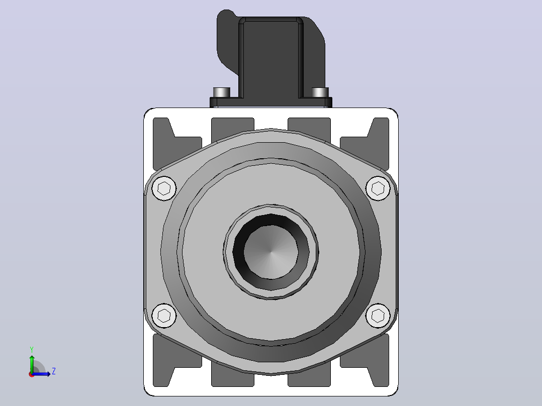 JTH5360A-ER32 雕刻钻铣主轴[JTH5360A-S09P2.20-ER32]左视图