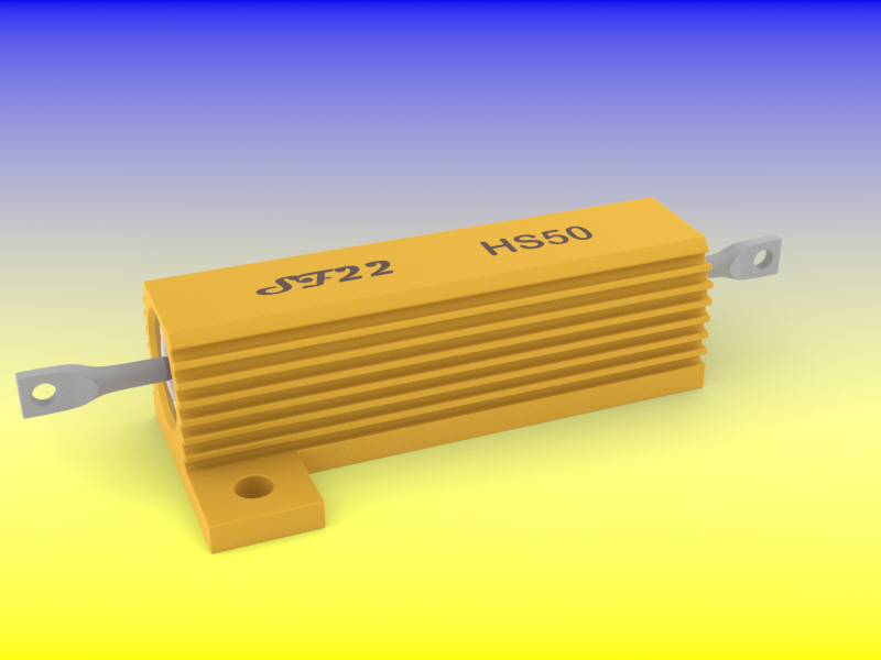 底盘安装高功率电阻50W，HS50系列