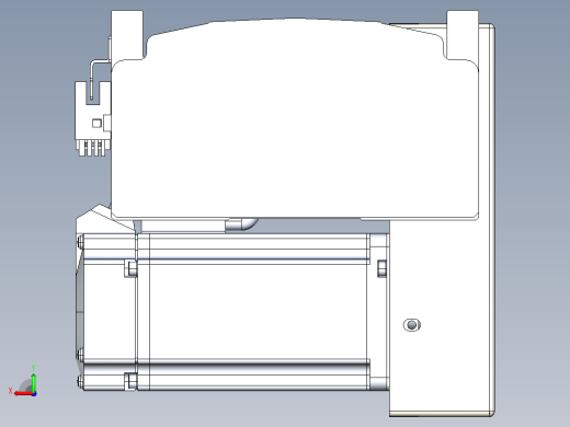皮带直线轴半封闭可选导轨TPA-HNB-140D-120-L2200-LP-Y-P40-N3后视缩略图