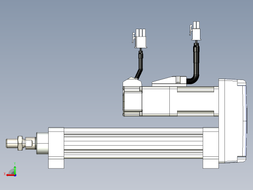 轻载电动缸TPA-ESR25-1002C-L100-MR-LB-W-P10-C3后视缩略图
