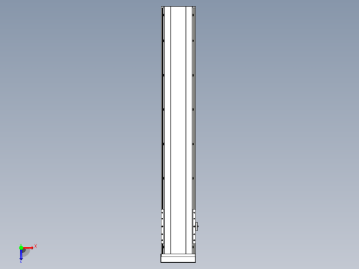 日规模组半封闭丝杆TPA-HNR-202D-2510C-L1100-MP-C-P75-N3俯视缩略图