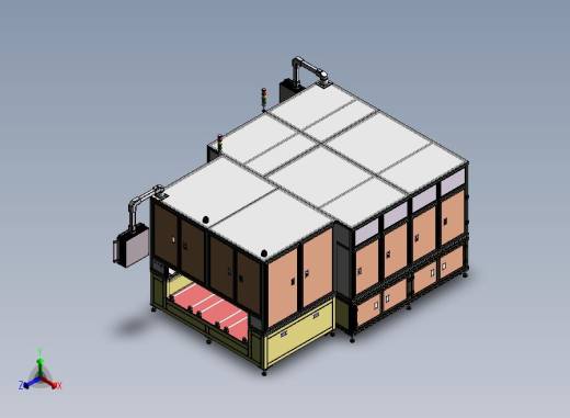 自动测试线正等轴测缩略图