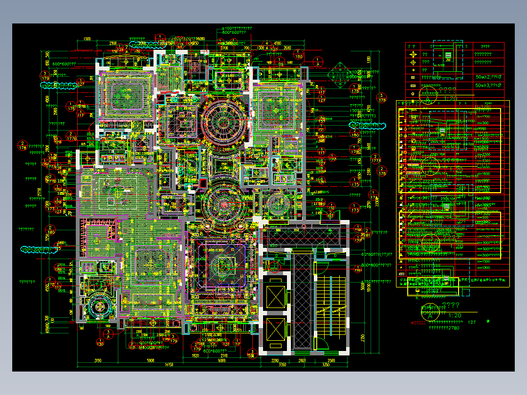 北京星河湾B1A施工面及详图