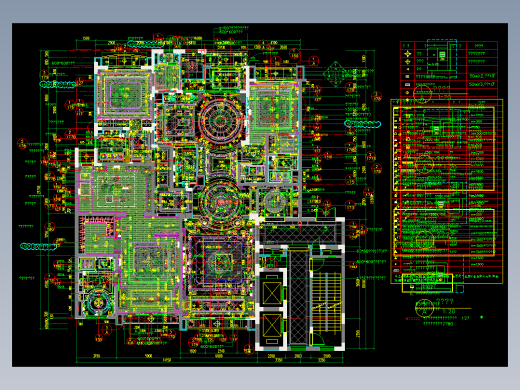 北京星河湾B1A施工面及详图