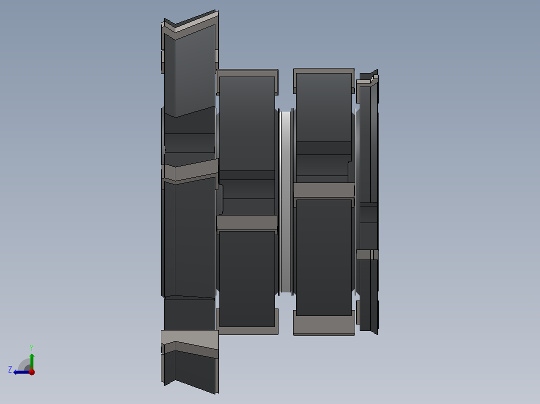 铣刀洗刀钻头机床刀具花键铣削刀具2012右视图