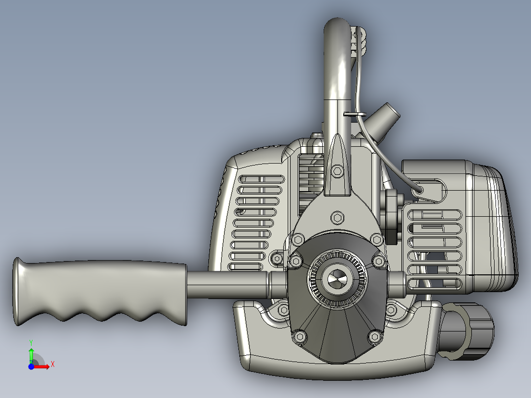 88_钻孔机床前视图