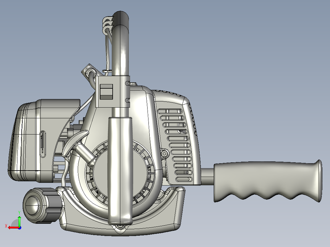 88_钻孔机床后视图