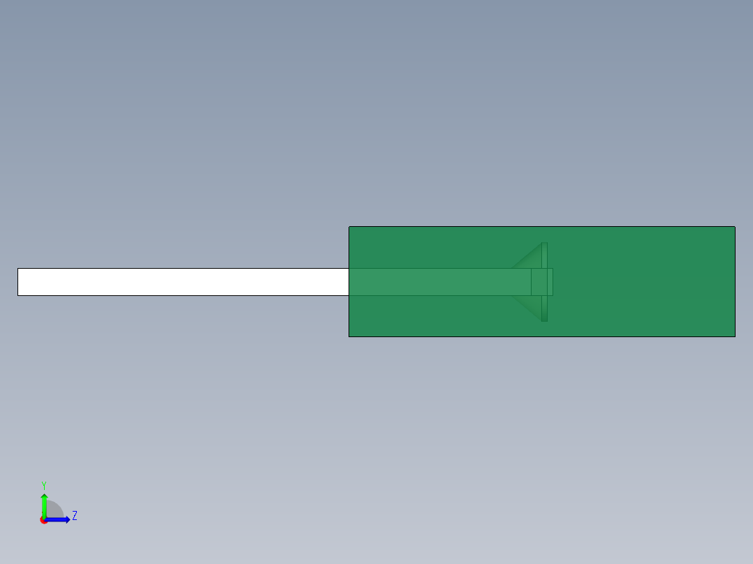 LED_Rectangular_Green1_2x5x7mm左视图