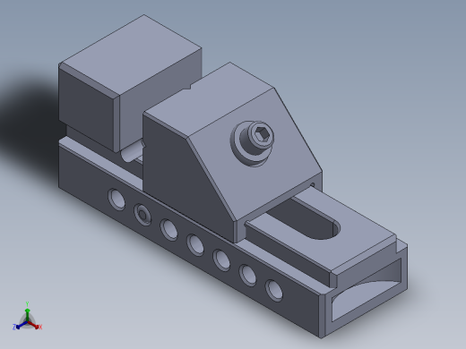 精密刀具制造商虎钳-PTV 2-3-1.25-6.SLDPRT正等轴测缩略图