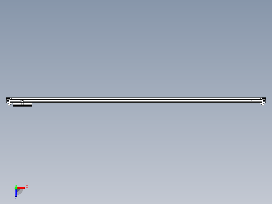 威洛博VL系列3d模型模组VL14S2Y-S2150俯视图