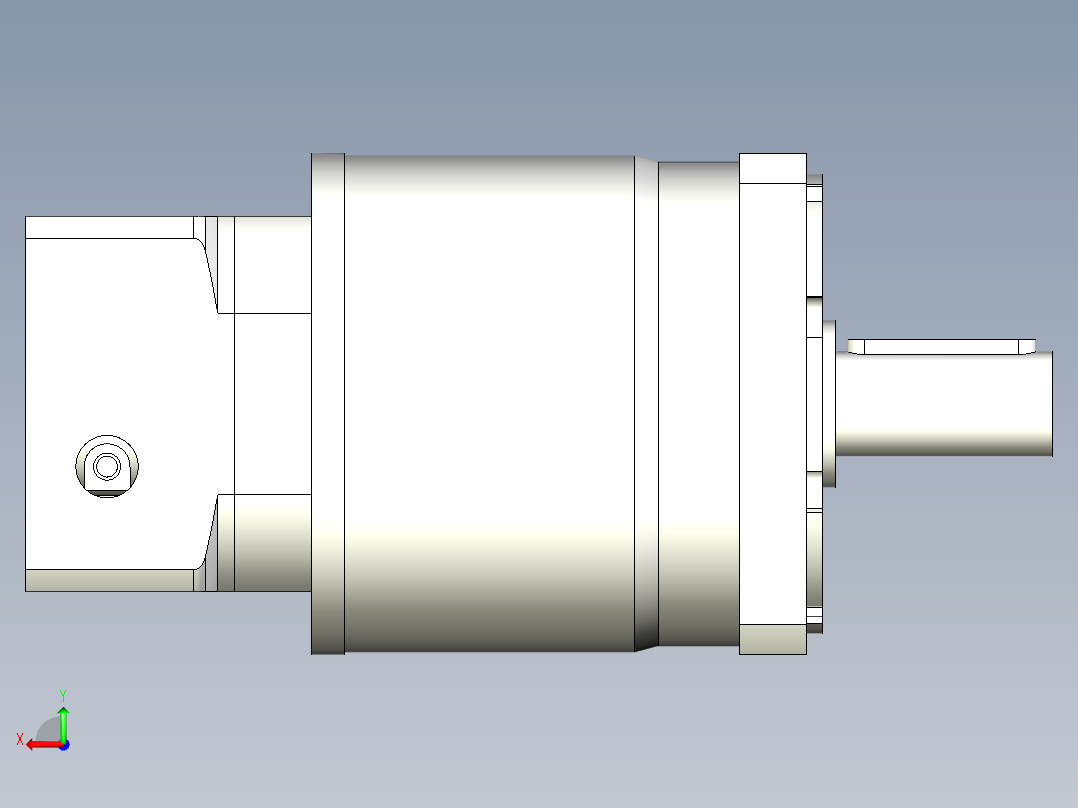 直齿PLF120-L3-LC 14-73-98.43-M6.stp后视图