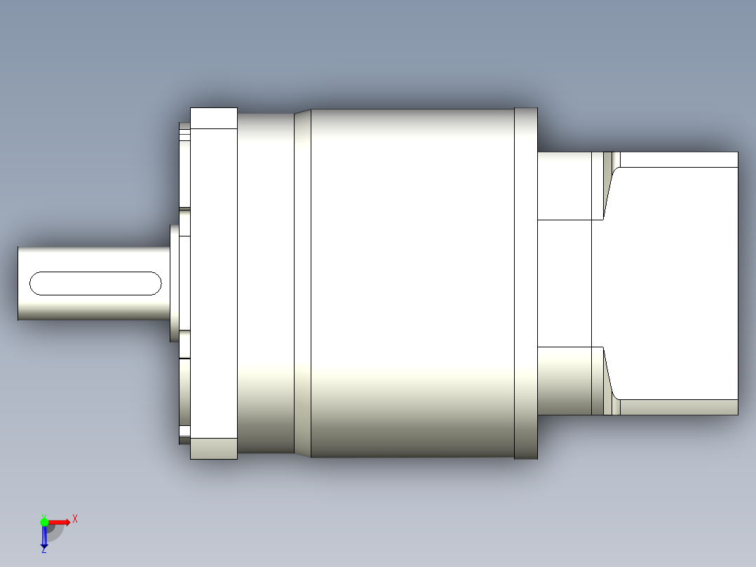 直齿PLF120-L3-LC 14-73-98.43-M6.stp俯视图