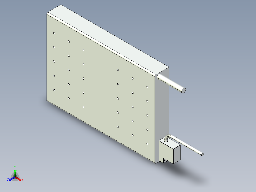威洛博模组VJM100-B4正等轴测图