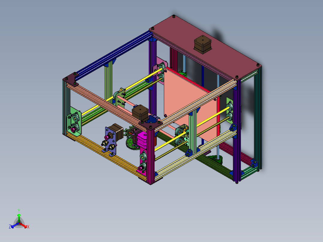 高精度线轨3D打印机diy套件