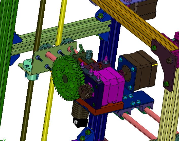 高精度线轨3D打印机diy套件