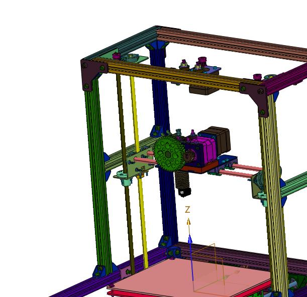 高精度线轨3D打印机diy套件