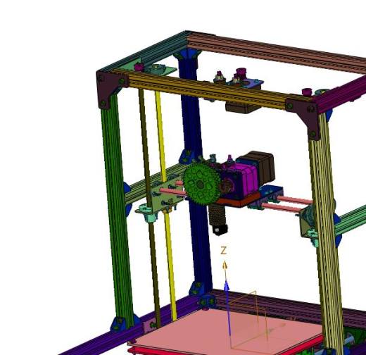 高精度线轨3D打印机diy套件缩略图
