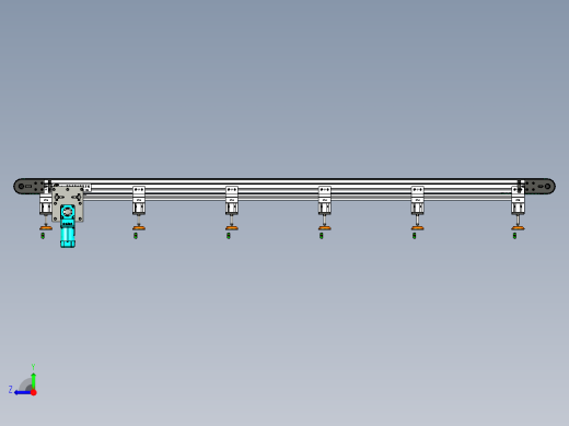 LE-XC4080-齿形同步线中间驱动右视缩略图