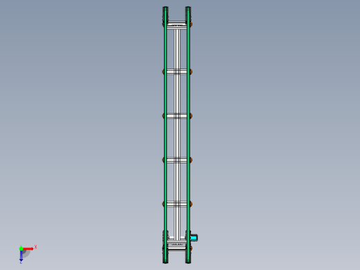 LE-XC4080-齿形同步线中间驱动俯视缩略图