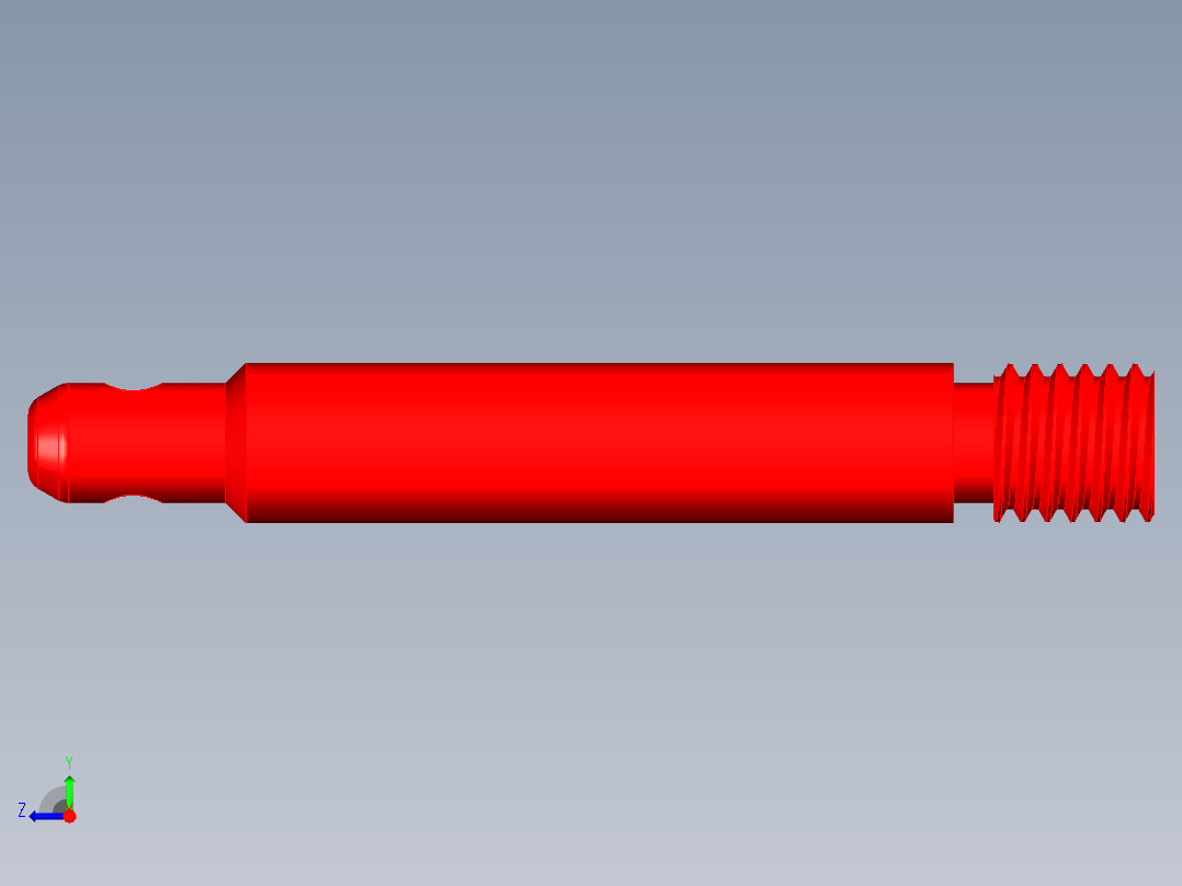 UX390-A-CNC4-定位销右视图