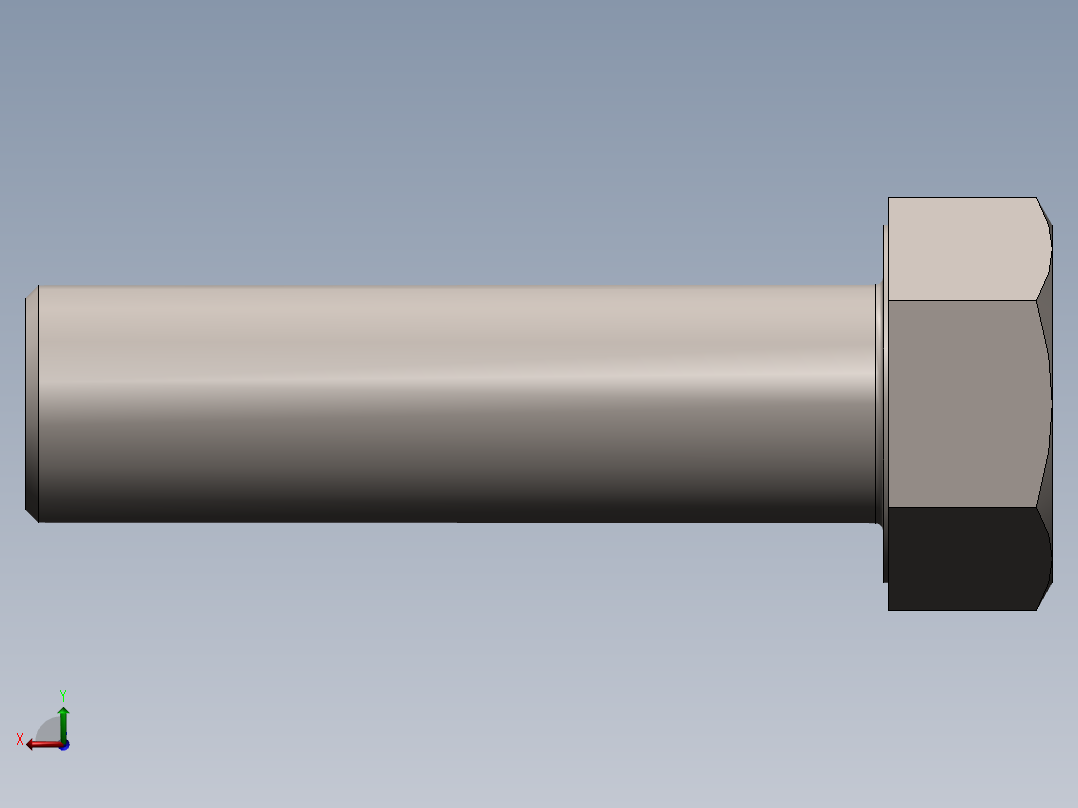 hfbolt 0.625-18x2.25x2.25-n后视图