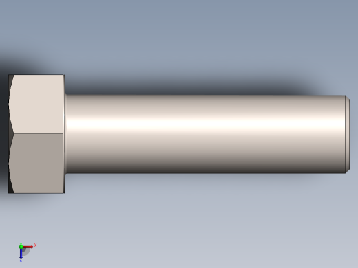 hfbolt 0.625-18x2.25x2.25-n俯视缩略图