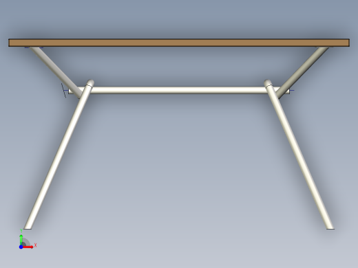 桌子(7)前视缩略图