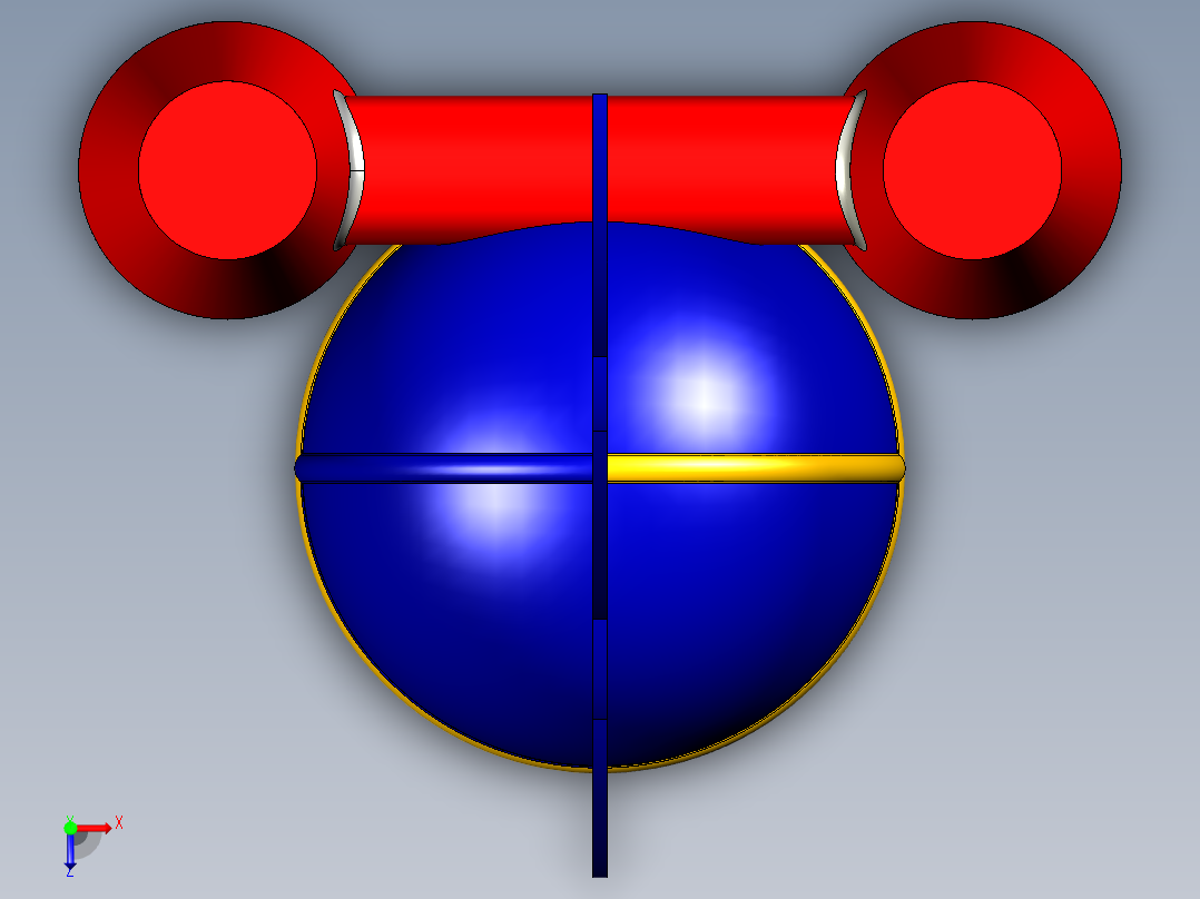 英雄潜艇俯视图