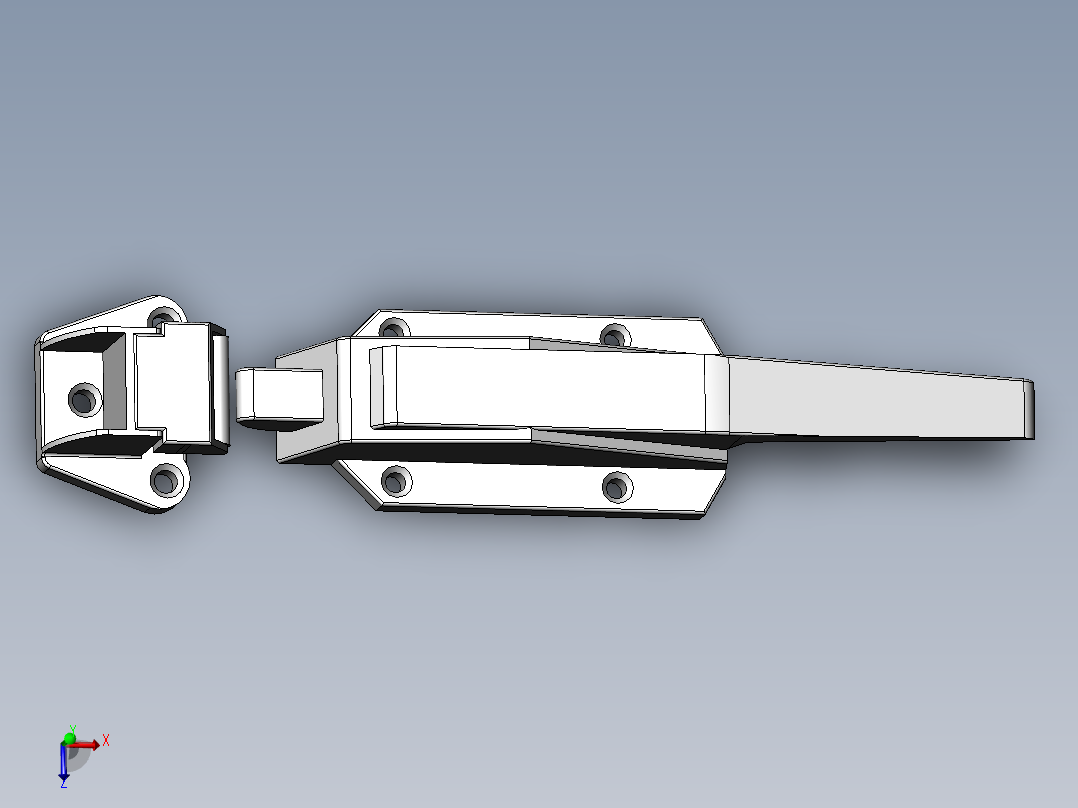 1178安全门锁[TSY1-0706-2A]主视图