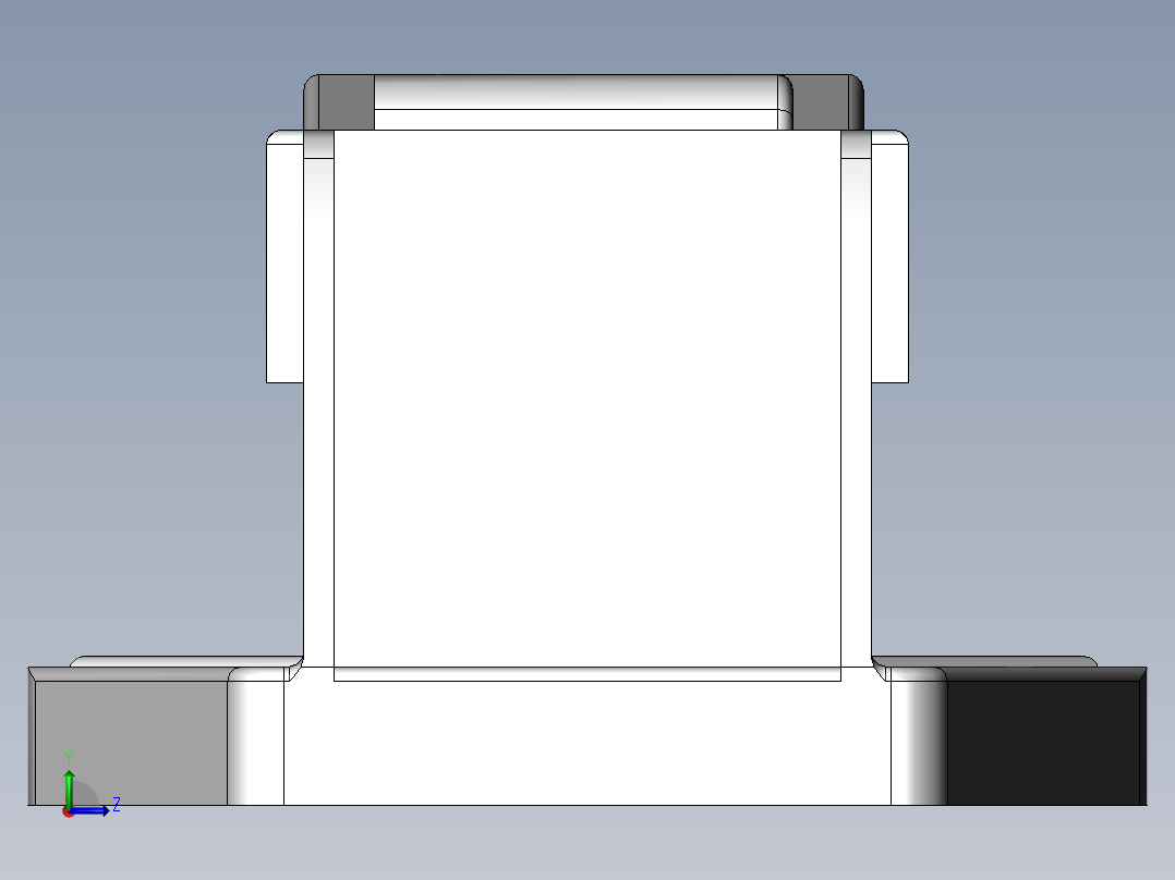 1178安全门锁[TSY1-0706-2A]左视图