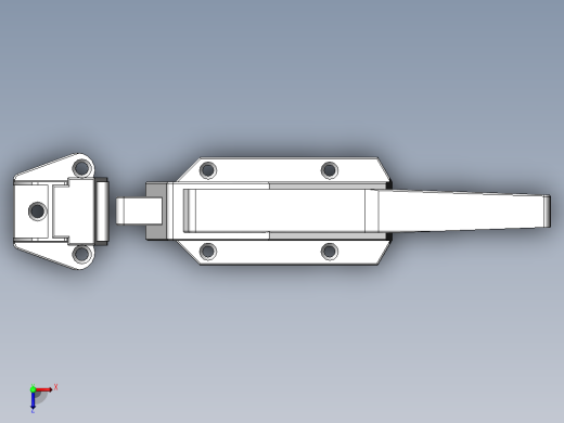 1178安全门锁[TSY1-0706-2A]俯视缩略图