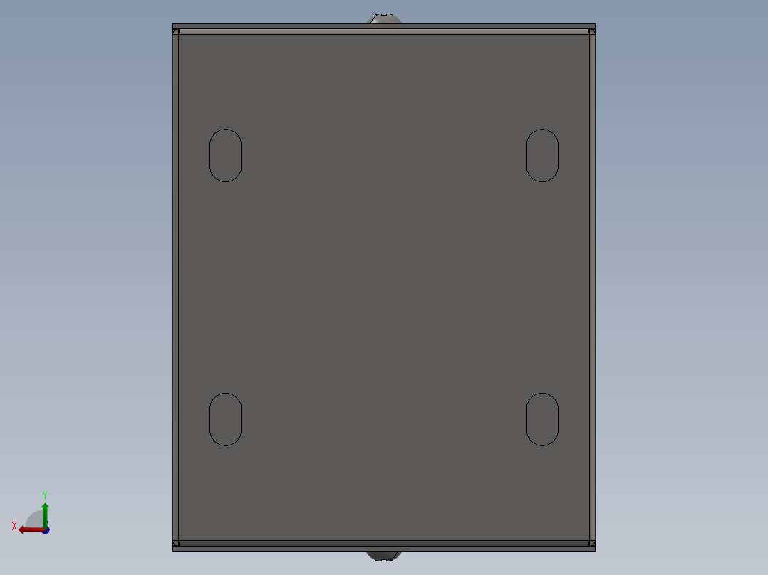 紧急停止开关组后视图