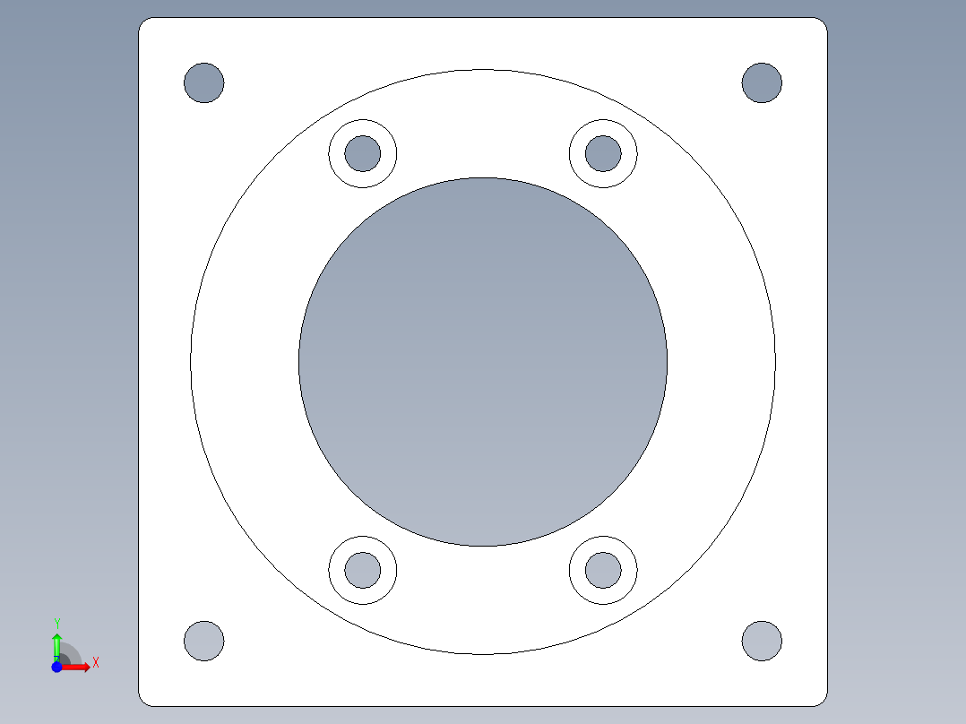 模组KK-86-F7 86步进电机板.STEP前视图