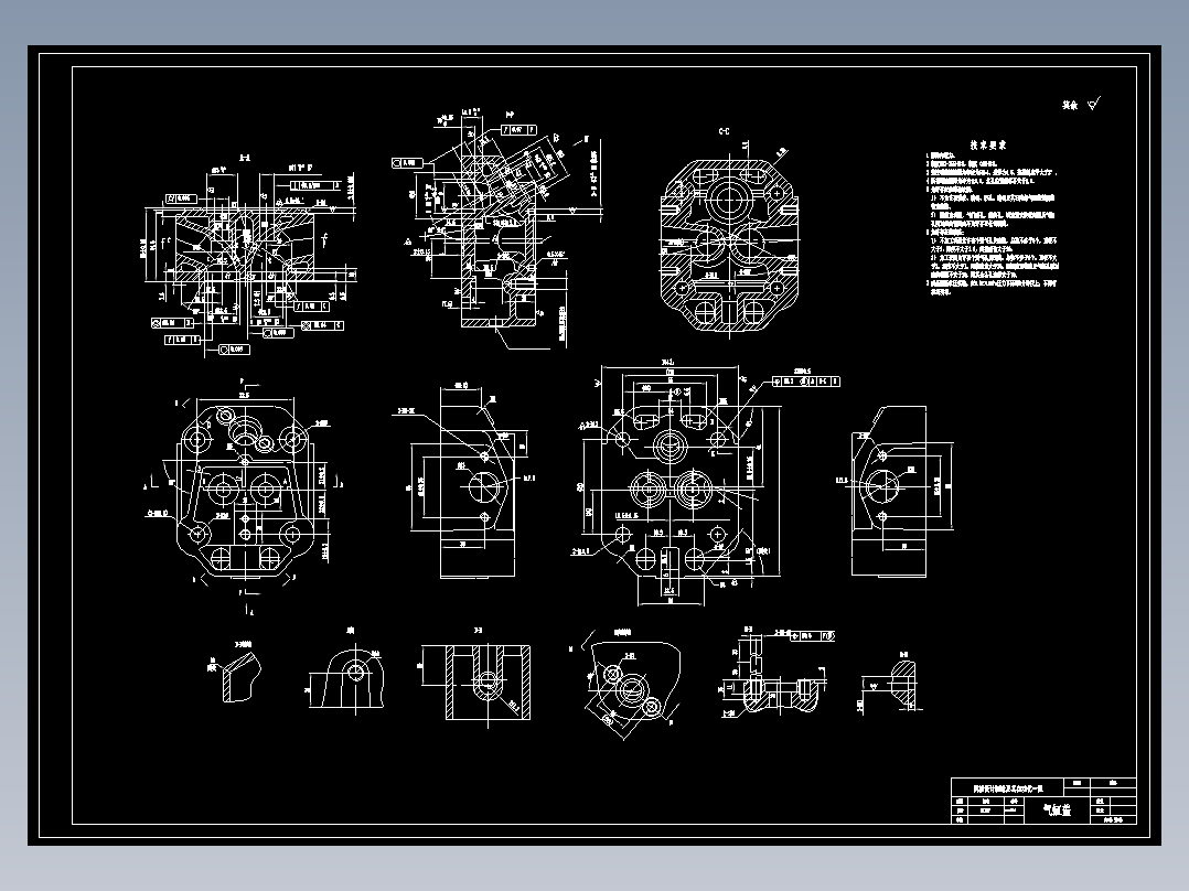柴油机气缸盖机械加工工艺及双面铣组合机床夹具