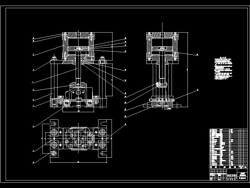 柴油机气缸盖机械加工工艺及双面铣组合机床夹具