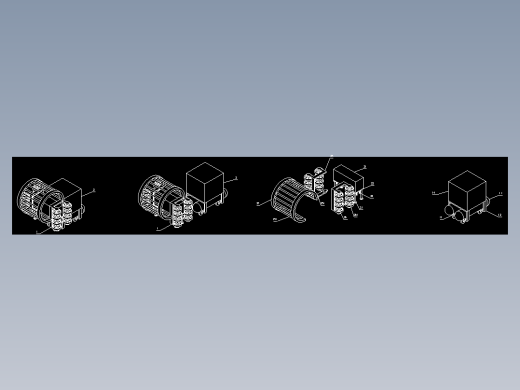 一种带有监测机构的空压机