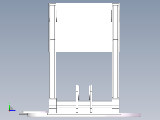 G5400转台结构左视缩略图