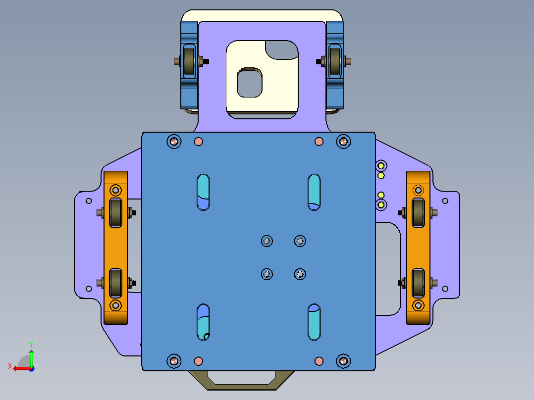 AT1-CNC4笔记本CNC工装夹具三维模型ZHUANGJIAZHIJU后视图