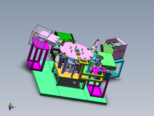 转盘式狗粮自动装袋包装机sw18可编辑