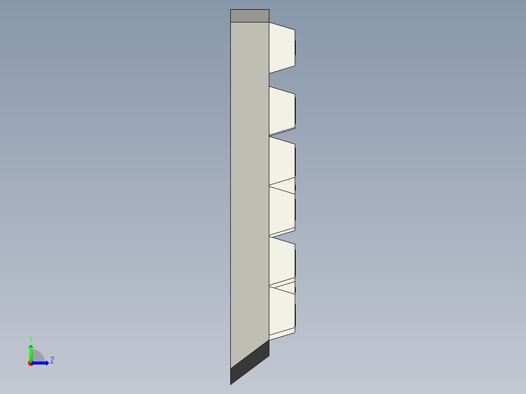 电脑键盘左视图