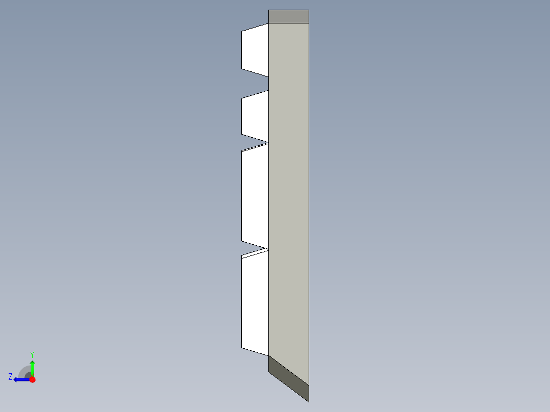 电脑键盘右视图