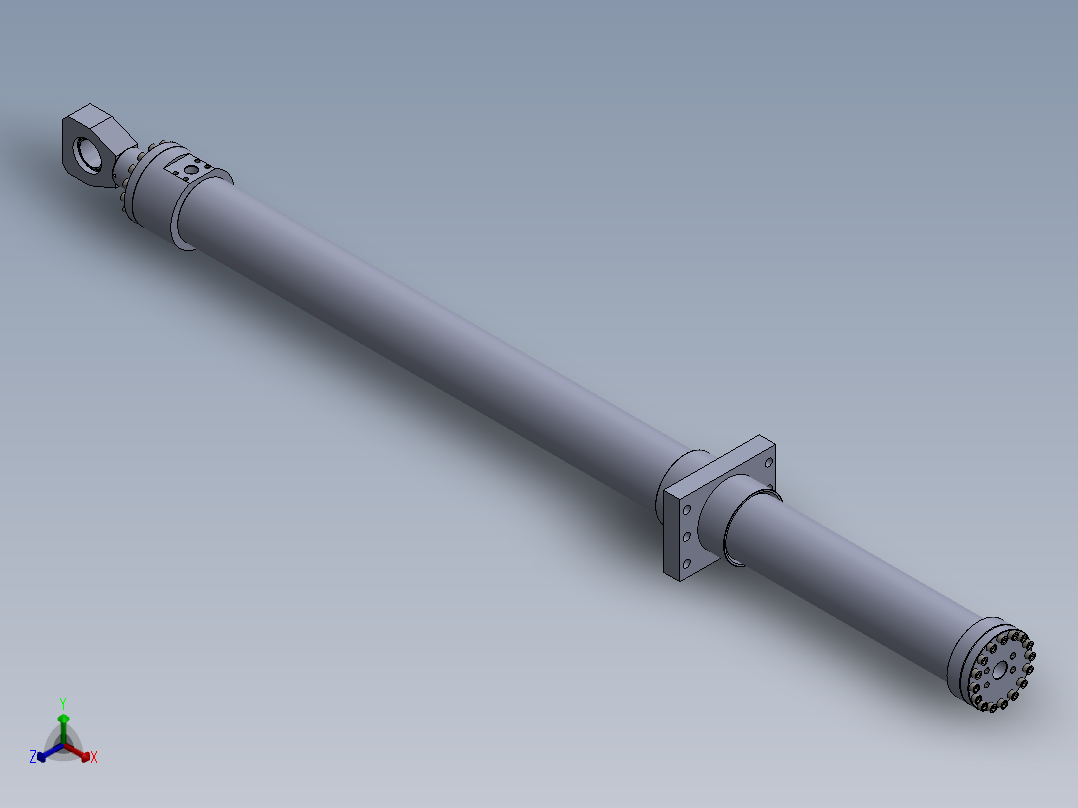 高压液压缸-160x110x2800-mm-1.snapshot.1正等轴测图