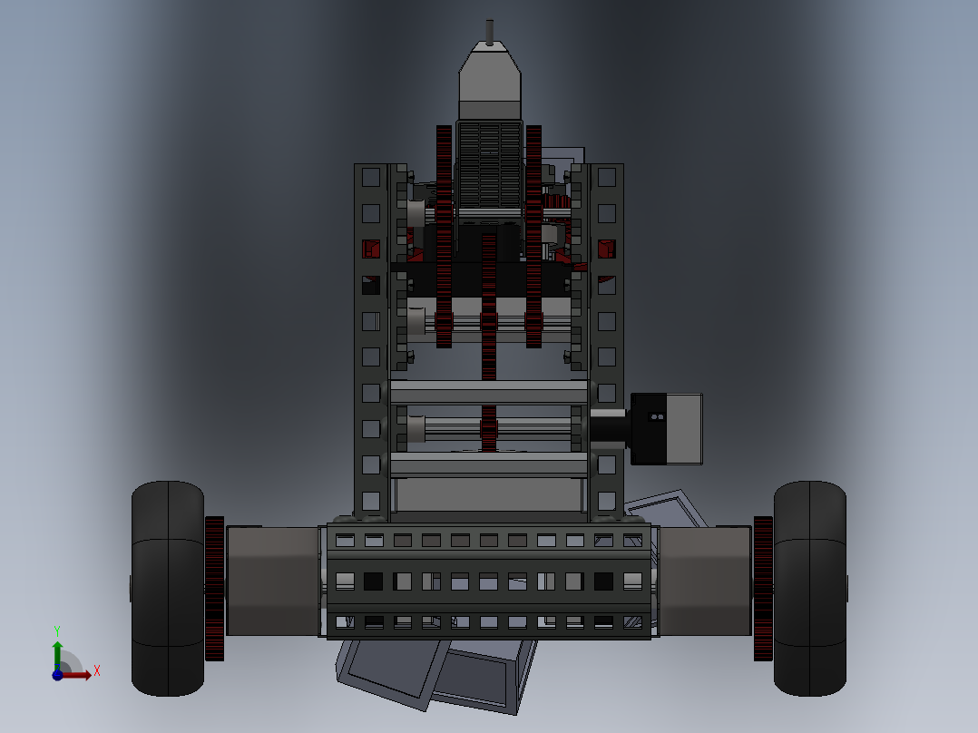 AGV小车、AGV(169)前视图