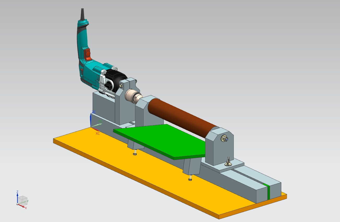 A3003575-自制鼓式砂光机