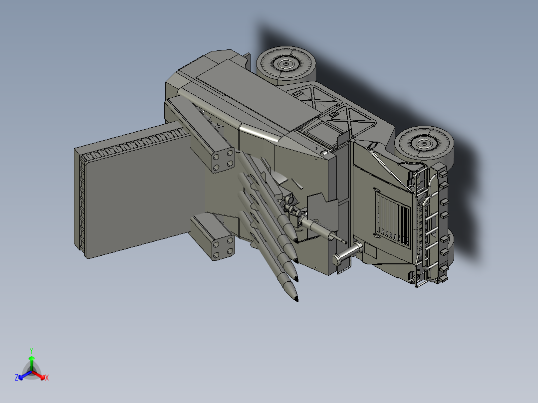 A3003673-模块化（悍马车）正等轴测图