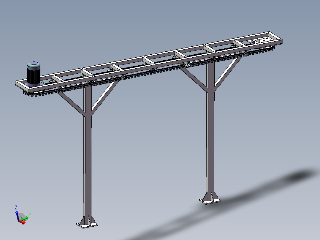 4米悬挂链输送机