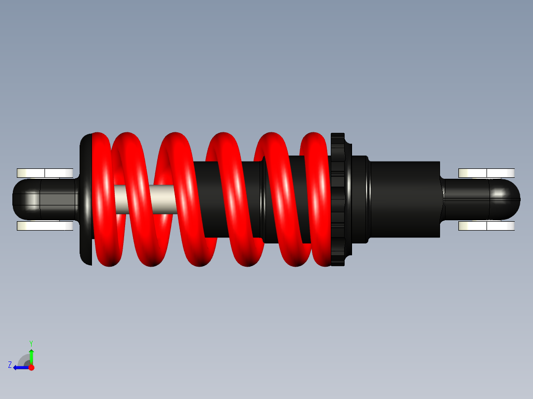 减震器150mm右视图