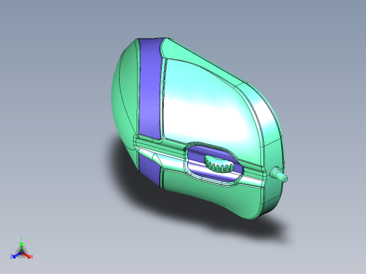 计算机鼠标正等轴测缩略图