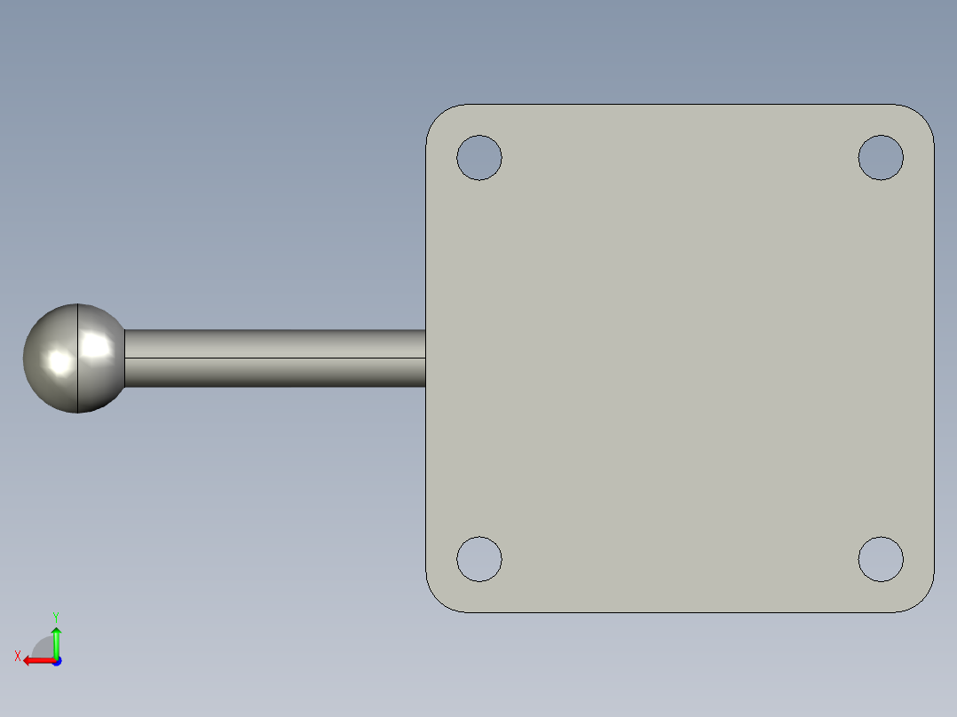 VH212-02四通手动阀后视图