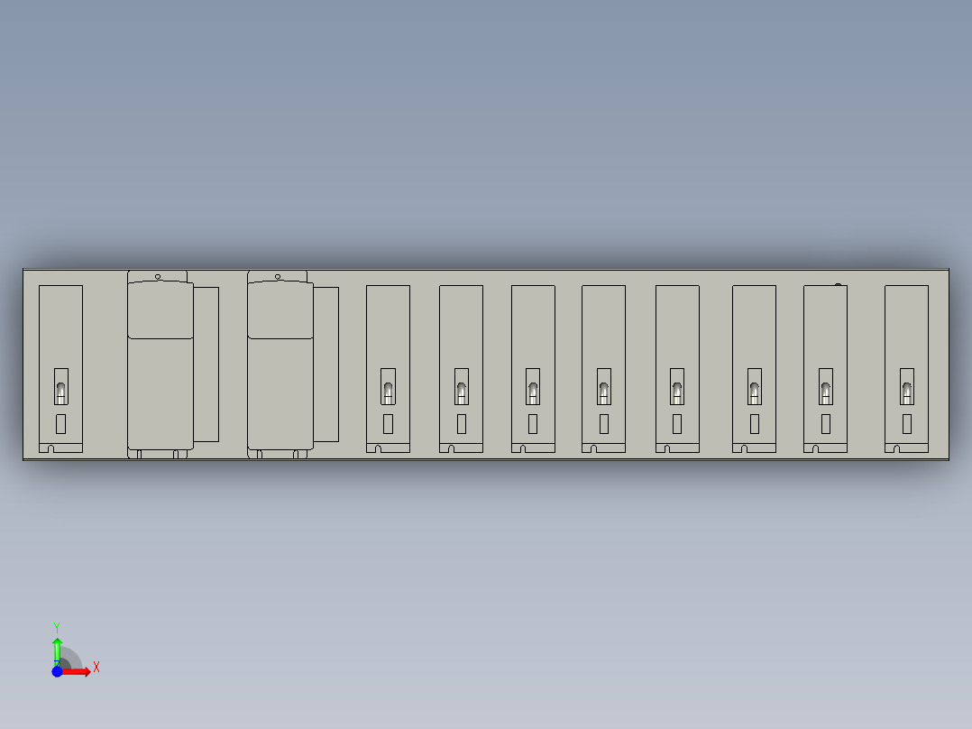 YWP200K4-01-01F-00(驱动器装配2)前视图